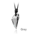 Stylish Wolf Tooth Crystal Necklace