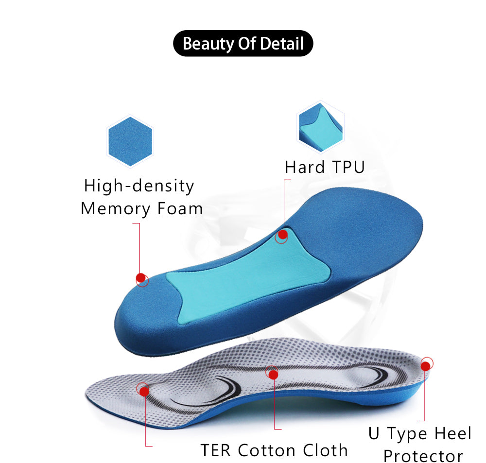 Flat Foot Correction Insole for Arch Support Comfort