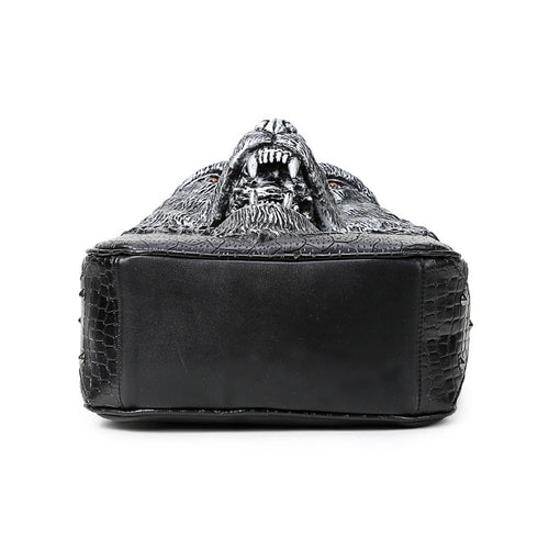 3D Wolf Head Backpack for Men and Women