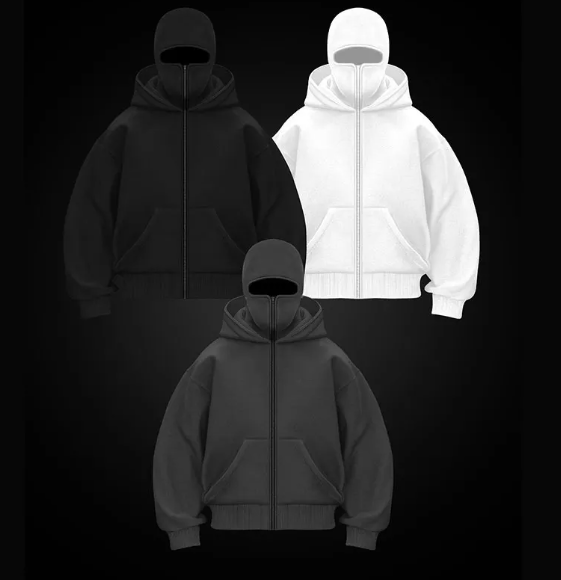 Dual Hooded Fleece Lined Sweater
