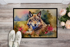 Wolf Doormat