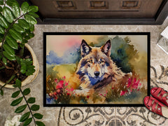 Wolf Doormat