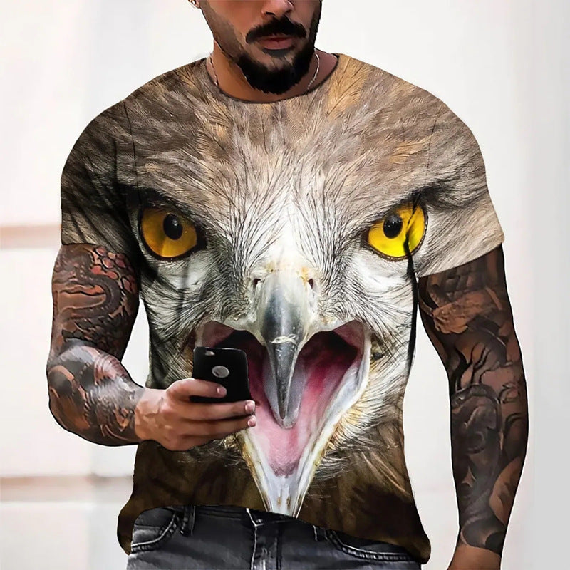 Cool Wolf Print Harajuku Unisex T-Shirt