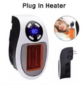 Portable Wall-Mounted Electric Space Heater – Compact & Energy Efficient