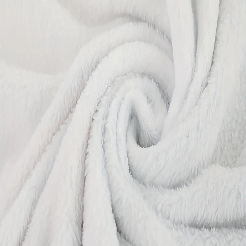 Wolf Digital Printing Flannel Blanket - Super Soft & Warm